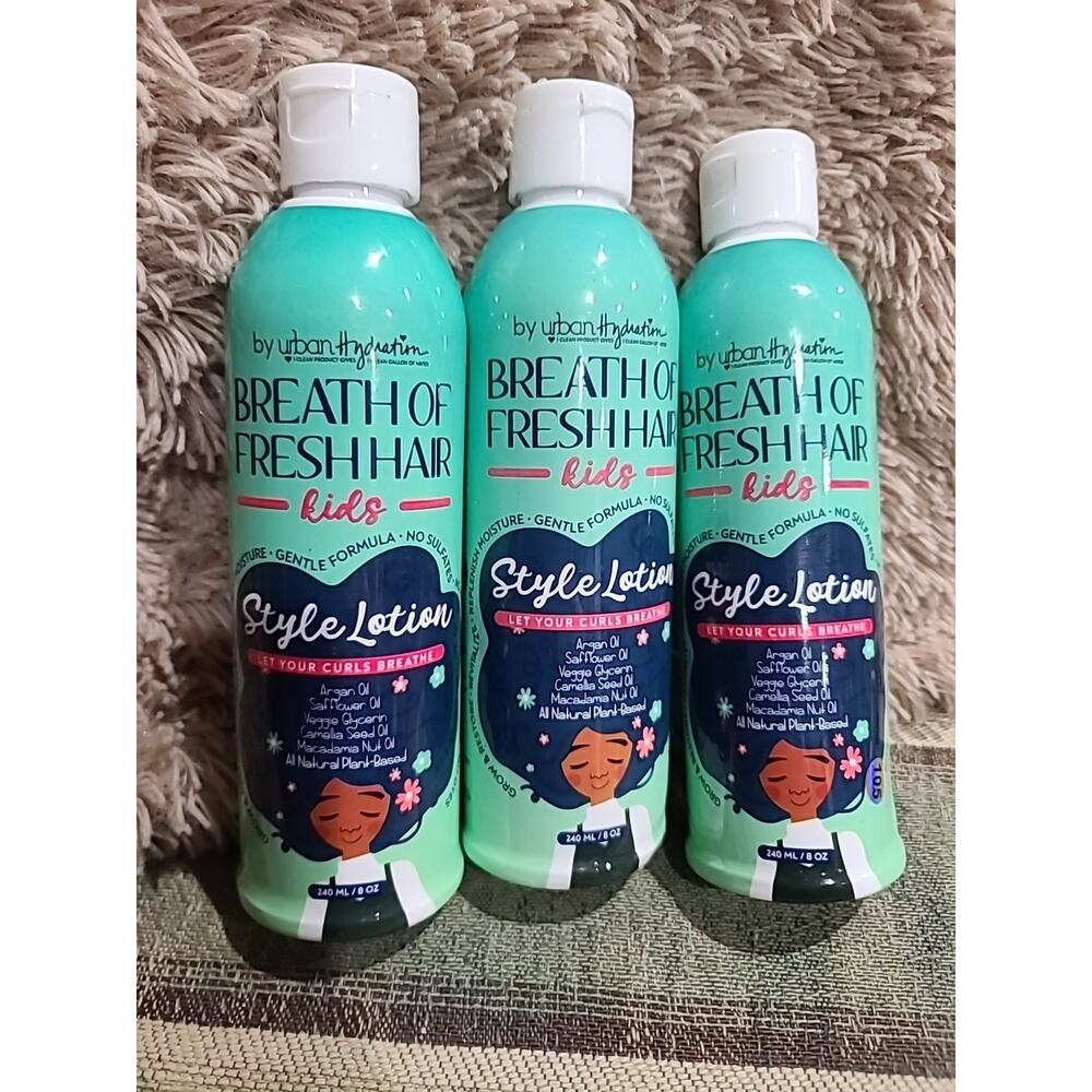 Urban Hydration Breath of Fresh Hair Kids Co-Wash & Conditioner 3 Pack 12 oz Ea
